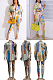 Printed Pants Set( two pieces)