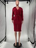 Long Sleeve Hoodie Dress