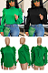 Long Puffy Sleeve Top