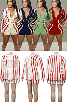 Knitted Button Up Short Set Long Sleeve Top