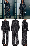 Printed Shirt & Pants Set