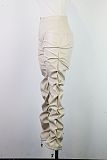 WHOLESALE | PU Material Tassel Pants
