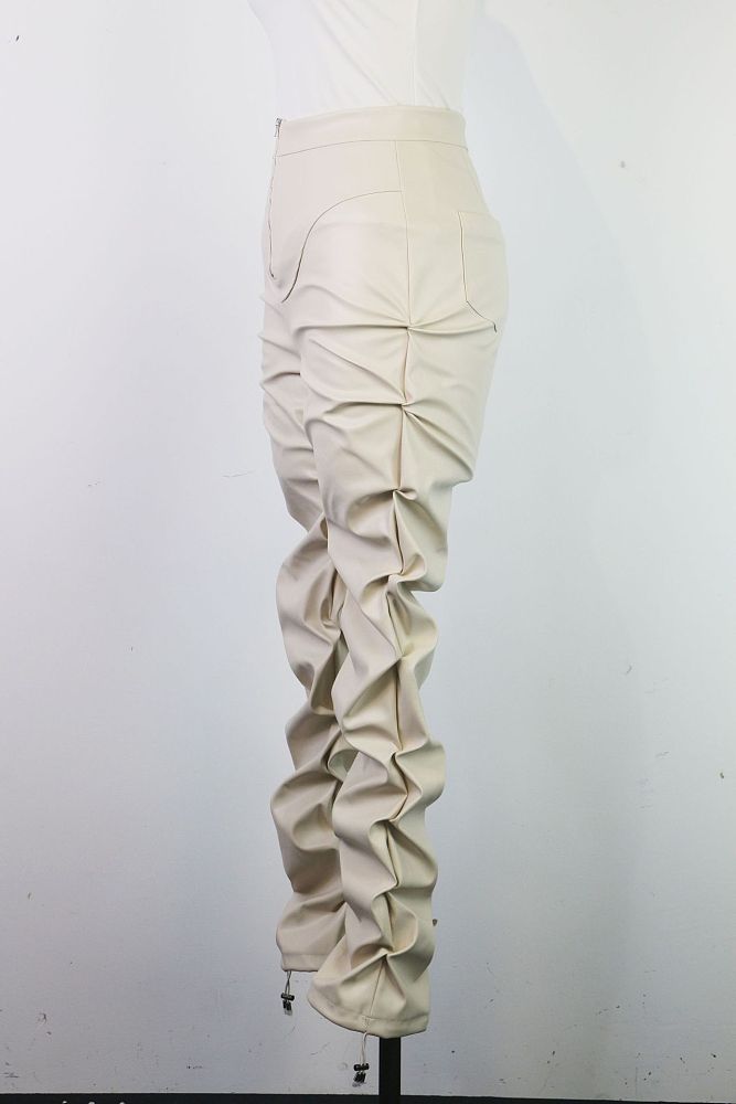 WHOLESALE | PU Material Tassel Pants