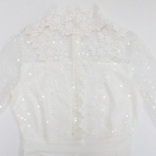 WHOLESALE | Embroidered See-through Jumpsuit