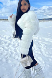 Artificial Puffer Furry Jacket