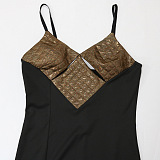 Party Side Splite Cami Dress