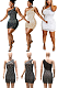 Bling Bling One Shoulder Party Mini Dress