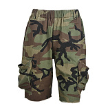 WHOLESALE | Camo Size Real Pocket DEPT. Shorts