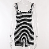 WHOLESALE | Zebra Teddy Tank Romper