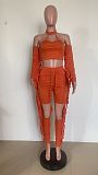 WHOLESALE | Tassel Cut-out Pants Set