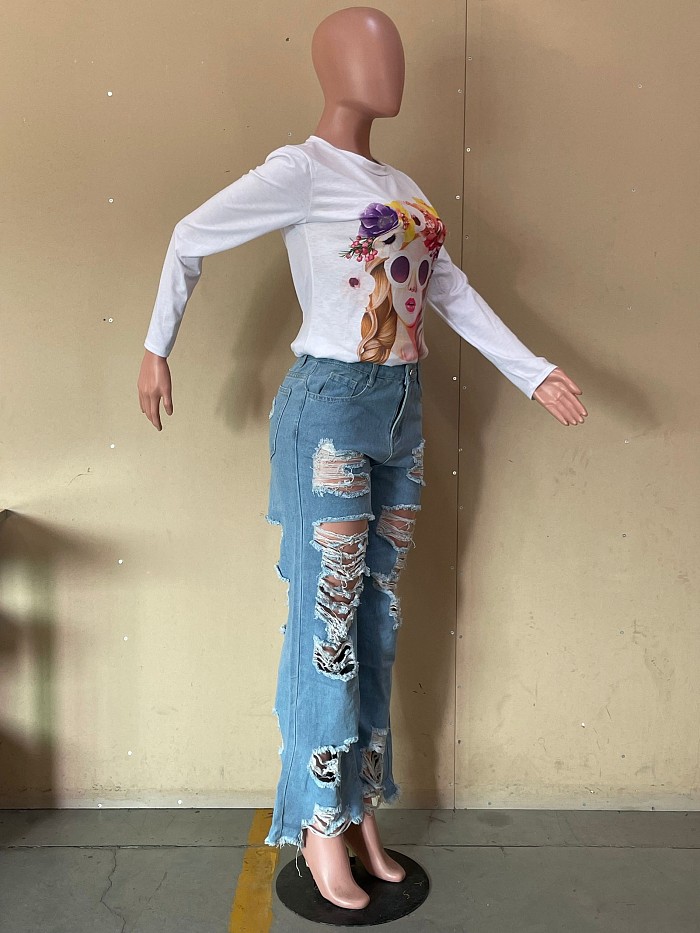 WHOLESALE | Distress Jeans Pants