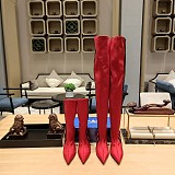 WHOLESALER | WOMEN'S  110MM OVER-THE-KNEE BOOT IN Red