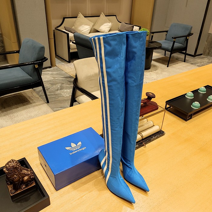 WHOLESALER | WOMEN'S   110MM OVER-THE-KNEE BOOT IN BLUE