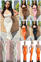WHOLESALE | Bodycon Open Back Maxi Dress