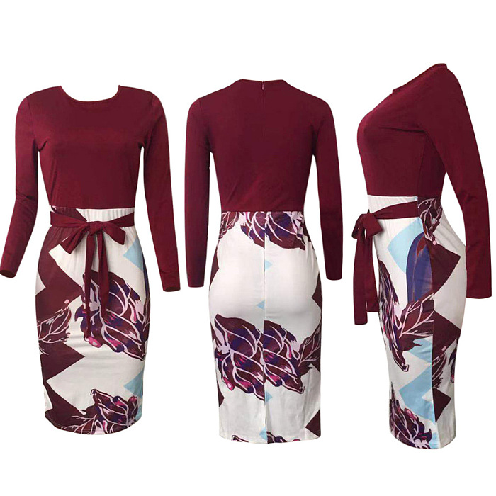 WHOLESALE | Long Sleeve Round neck Dress