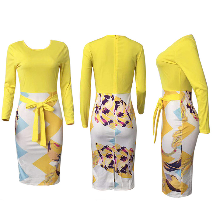 WHOLESALE | Long Sleeve Round neck Dress