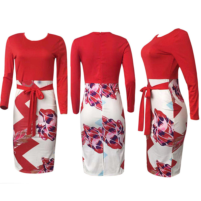 WHOLESALE | Long Sleeve Round neck Dress