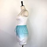 WHOLESALE | Gradient Color Tank Shorts Set