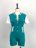 WHOLESALE | Button up Baseball Romper