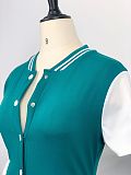 WHOLESALE | Button up Baseball Romper