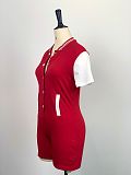 WHOLESALE | Button up Baseball Romper