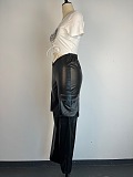 WHOLESALE | PU Material Side Pocket Pants