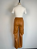 WHOLESALE | PU Material Side Pocket Pants
