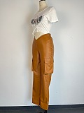 WHOLESALE | PU Material Side Pocket Pants