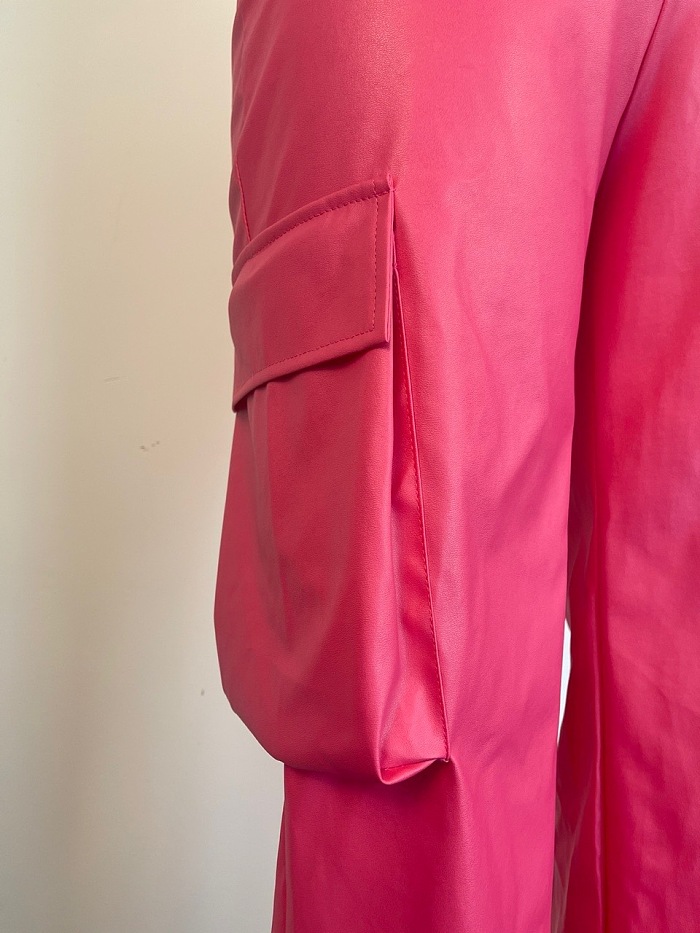WHOLESALE | PU Material Side Pocket Pants
