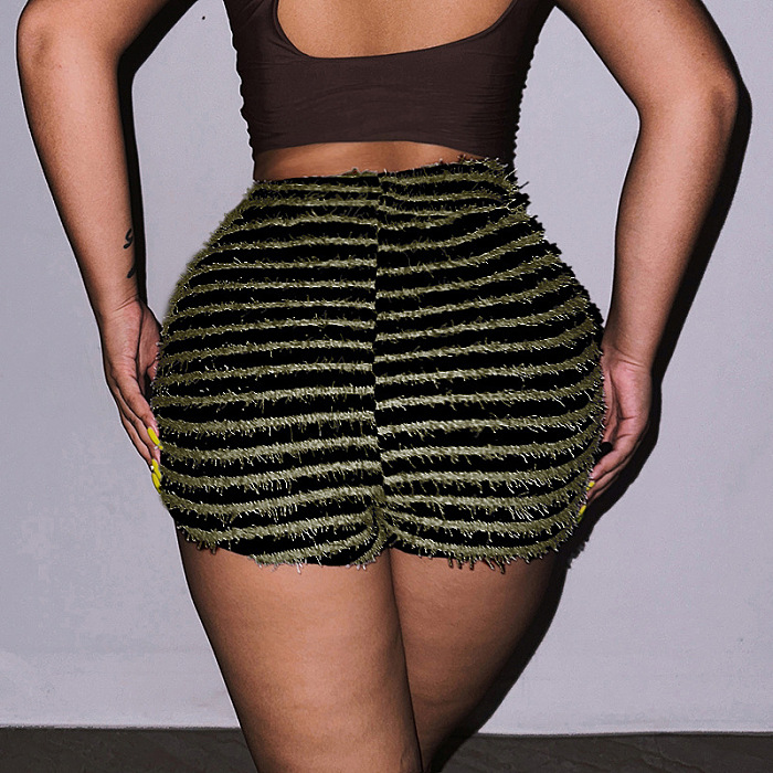 WHOLESALE | Zebra Teddy Shorts