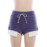 WHOLESALE | Zebra Teddy Shorts