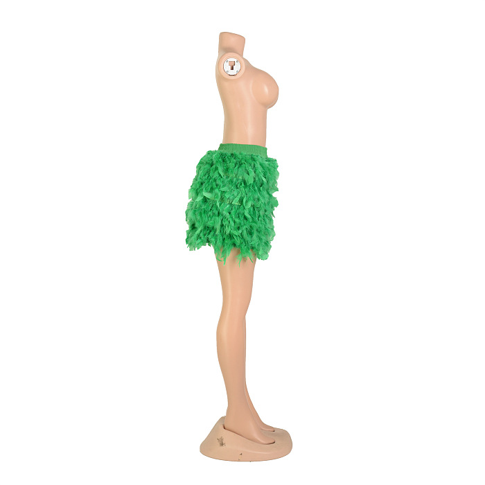 WHOLESALE | Feather Mini Skirt
