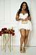 WHOLESALE | Feather Mini Skirt