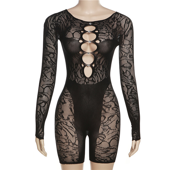 WHOLESALE | Hollow-out See-through Romper