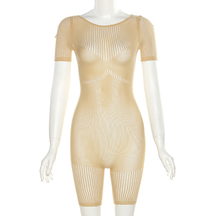 WHOLESALE |  See-through Knit Romper
