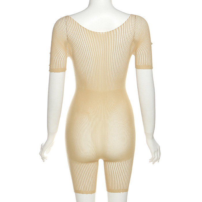 WHOLESALE |  See-through Knit Romper