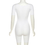 WHOLESALE |  See-through Knit Romper