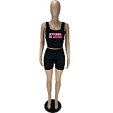 WHOLESALE | BITCH#$ IS WEIRD Shorts Set