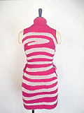 WHOLESALE | Off Shoulder High Neck Side Drawstring Dress