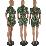 WHOLESALE |Camo Shorts Set