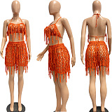 WHOLESALE | Tassel Beach Shorts Set