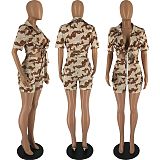 WHOLESALE |Camo Shorts Set