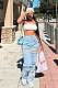 WHOLESALE |  Distress Front Pocket Jeans