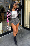 WHOLESALE |  Front and Back Wear Jeans Skirt