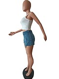 WHOLESALE |  Front and Back Wear Jeans Skirt