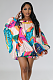 WHOLESALE | Floral Digital Printed Puffy Dress