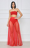 WHOLESALE | See-through Mesh Bra 3-PIECES Set
