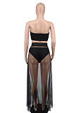 WHOLESALE | See-through Mesh Bra 3-PIECES Set