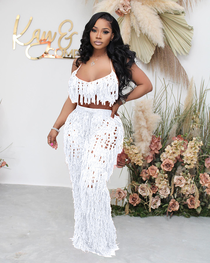 WHOLESALE | Tassel Beach Pants Set