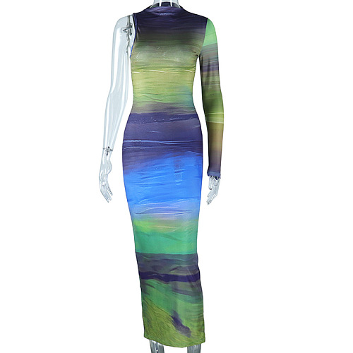 WHOLESALE | One Shoulder Long Dress